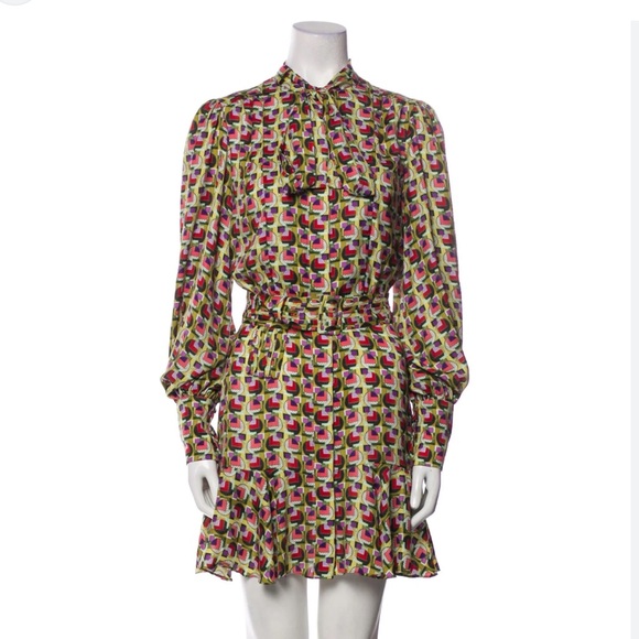 Alexis Multicolor Patterned Dress - Picture 3 of 7